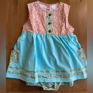 Busy Bees Smocks Honey Collection skirted bubble